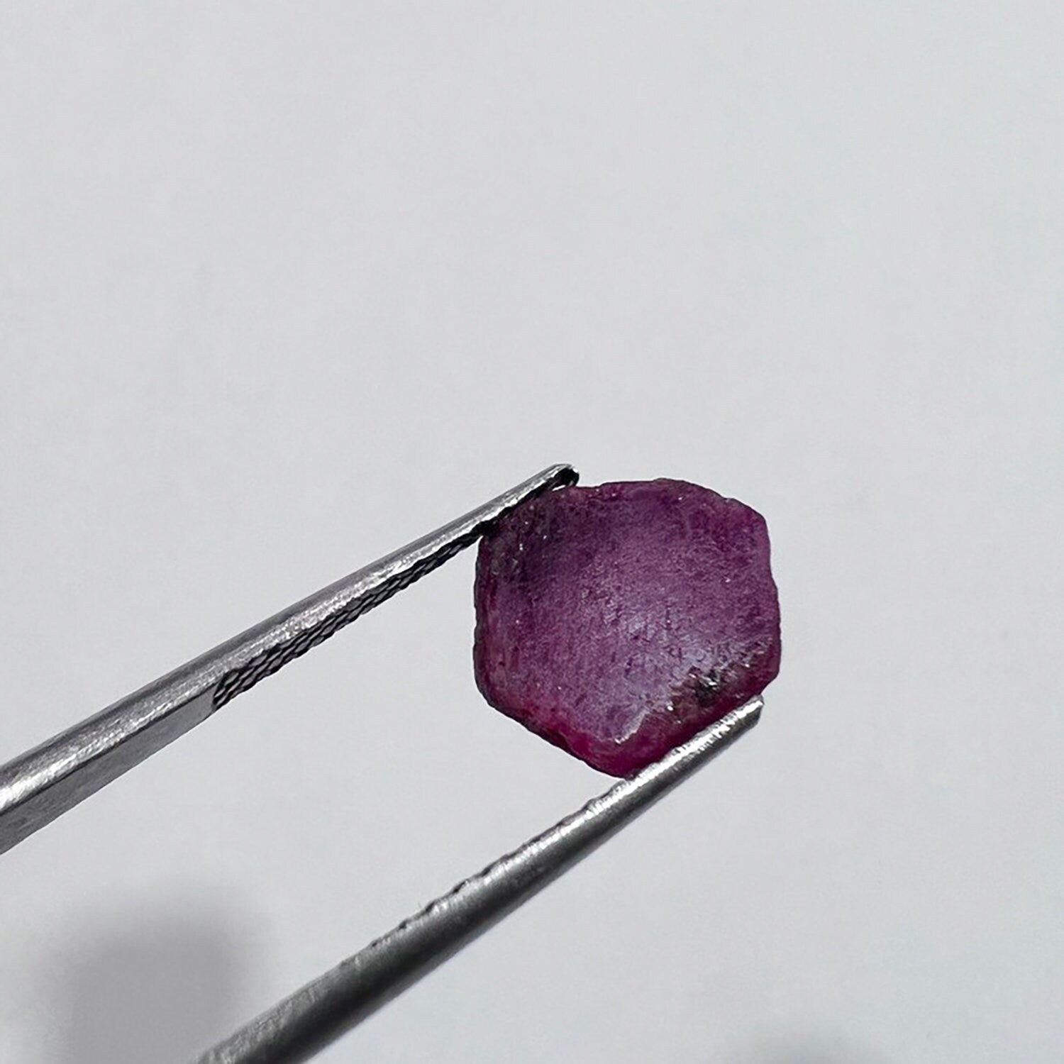 10 Pcs Lot Ruby  Irregular Hexagonal Cabochon Rough  10-12mm.( 10 Pcs )