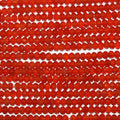 Perles rondelles à facettes en cornaline de 15 pouces, 4 x 3 mm. - Fil de 39 cm.