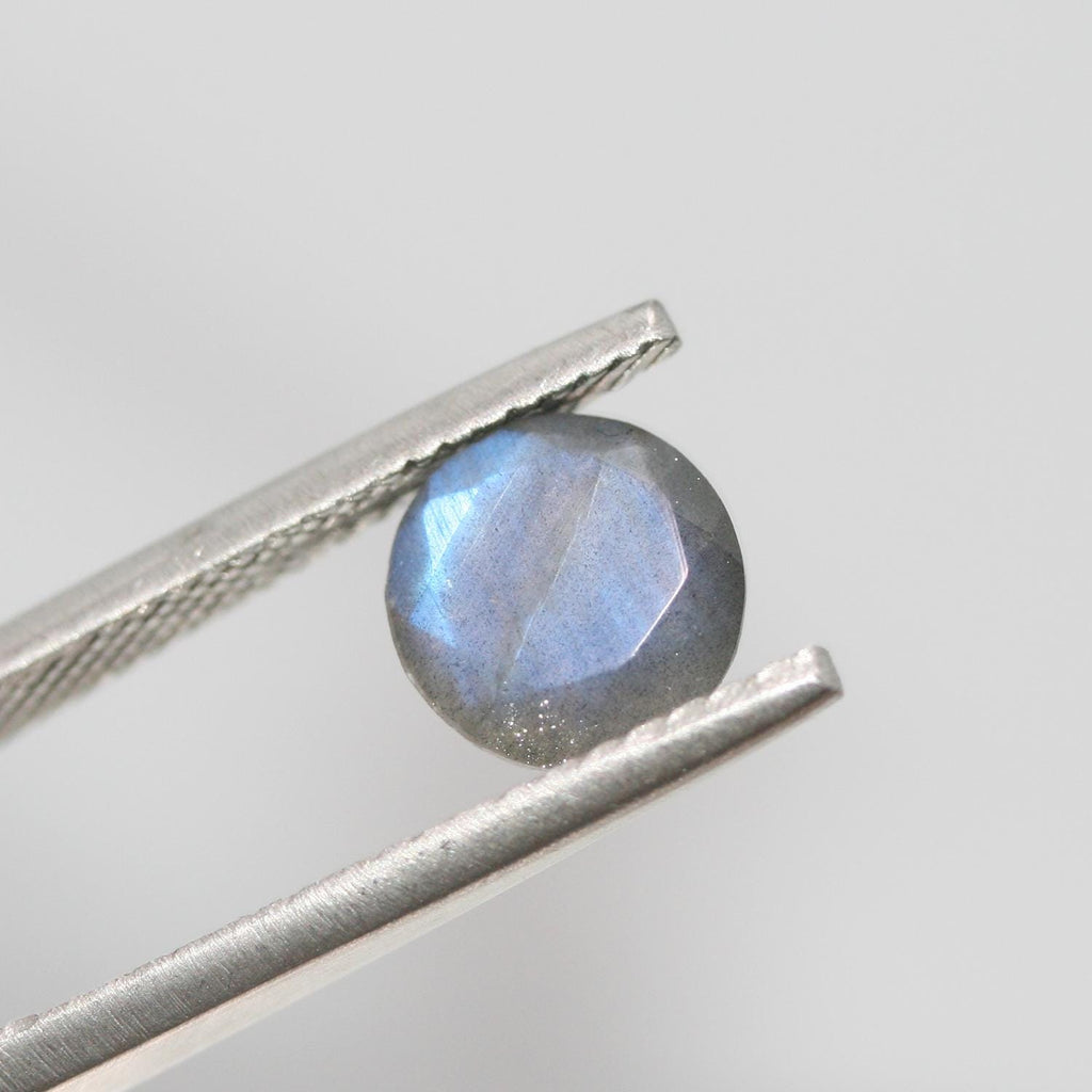 1 Pcs Lot Labradorite Faceted Round 8mm. (10 Pcs.).