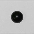 10Pcs Lot Jet Round Cabochon 8mm. (10 Pcs).