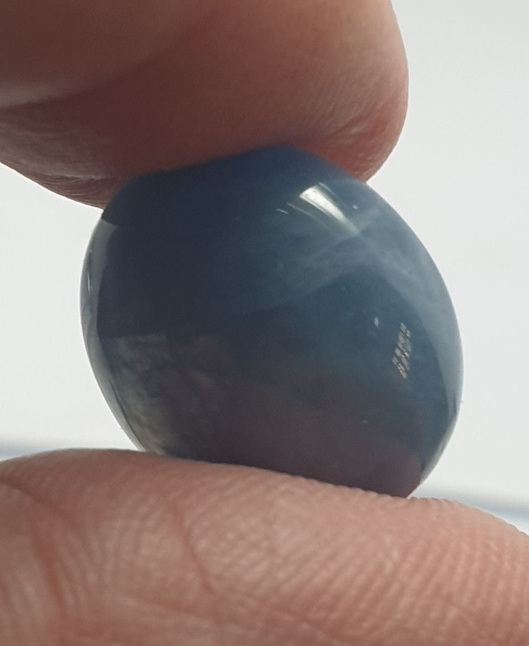Top Blue Color Aquamarine Cabochon 16.5x13.5mm 13.17ct- Natural Untreated Gemstone-One Of A Kind