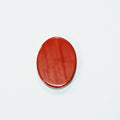 1 Pcs Red Jasper Flat Oval Cabochon 50x35mm. (1 pcs).