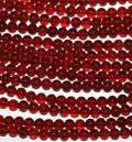 Perles rondes lisses en cornaline de 15 pouces (4 mm) - Fil de 39 cm