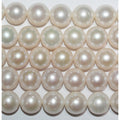 1 5" Fresh Water Pearl Round Beads 10-11mm.-Strand 40cm-FWP