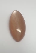 BIG Peach  Moonstone Marquisse Cabochon 25.5x12.4mm. (16.57ct.) - Collector Stone Rare Stone  Supplier- Natural Gems