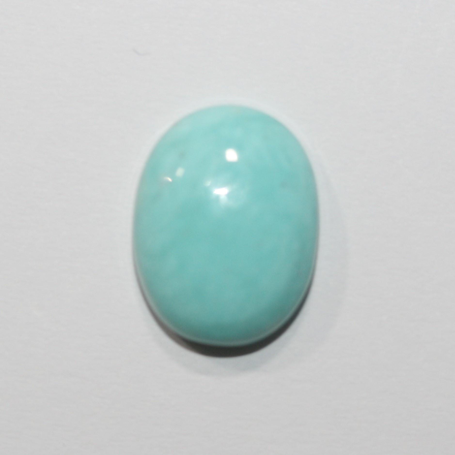 Natural Arizona Turquoise Oval Cabochon16.4x12.6mm (7.72ct)