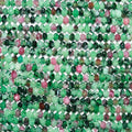 Perles rondelles à facettes en zoïsite rubis St de 15 pouces, 3 x 2 mm. - Fil de 39 cm.