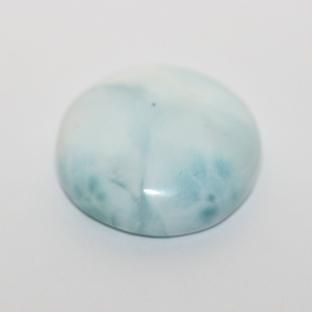 Larimar Round Cabochon 18ct - 18.5mm - Dominican Republic Stone