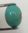 Turquoise Smooth Oval Cabochon 18.2x14mm. (13.9ct.)