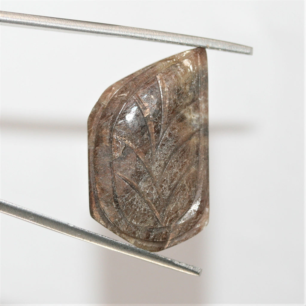 Sapphire Carved Oval Cabochon 28x17mm. (42.25 ct.).- 1 Pair