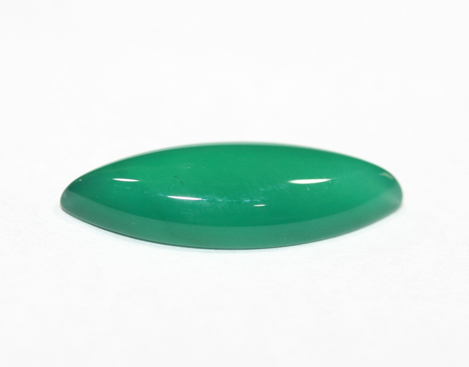 4 Pcs Green Agate Marquis Cabochon 22x8mm (4 pcs).