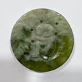 Pendentif en jade vert 55 mm