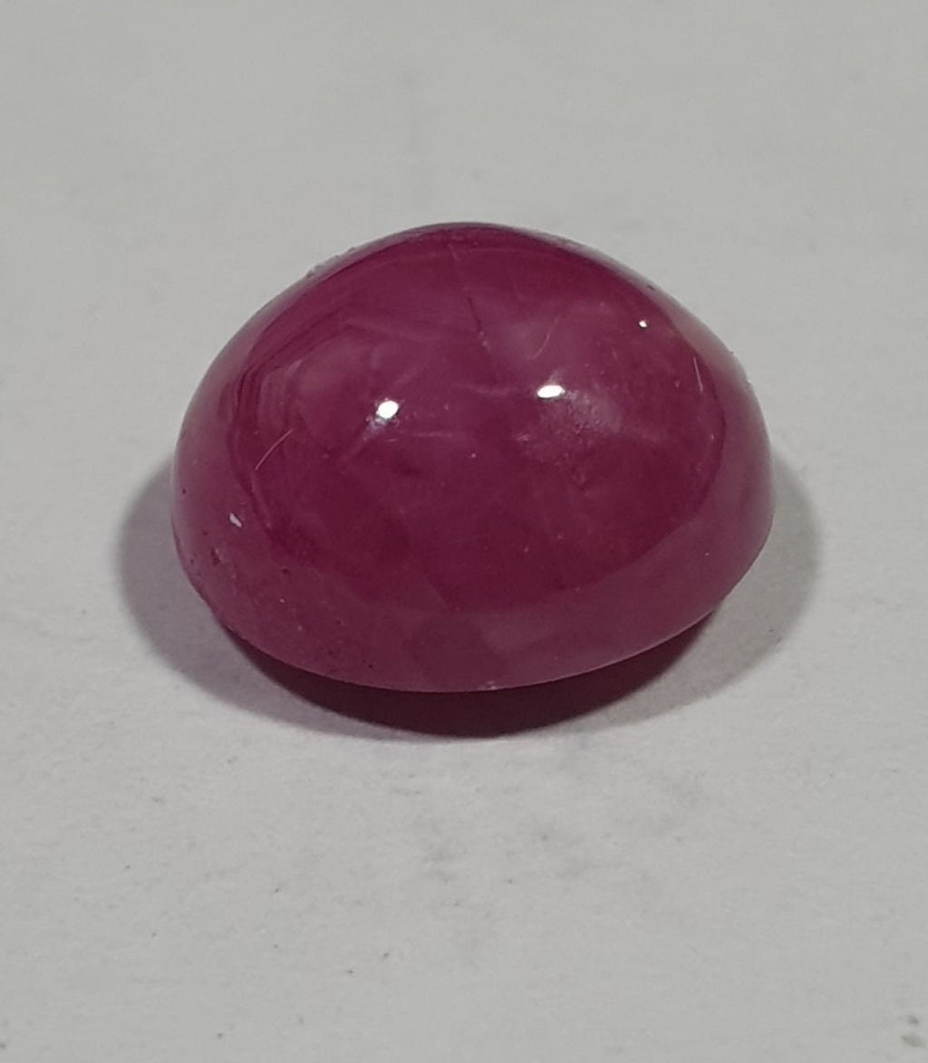 Pink Sapphire Oval Cabochon 10x7.8mm.(4.97ct.)-Natural Gems-Wholesale