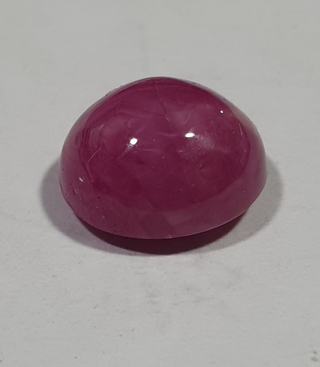 Pink Sapphire Oval Cabochon 10x7.8mm.(4.97ct.)-Natural Gems-Wholesale