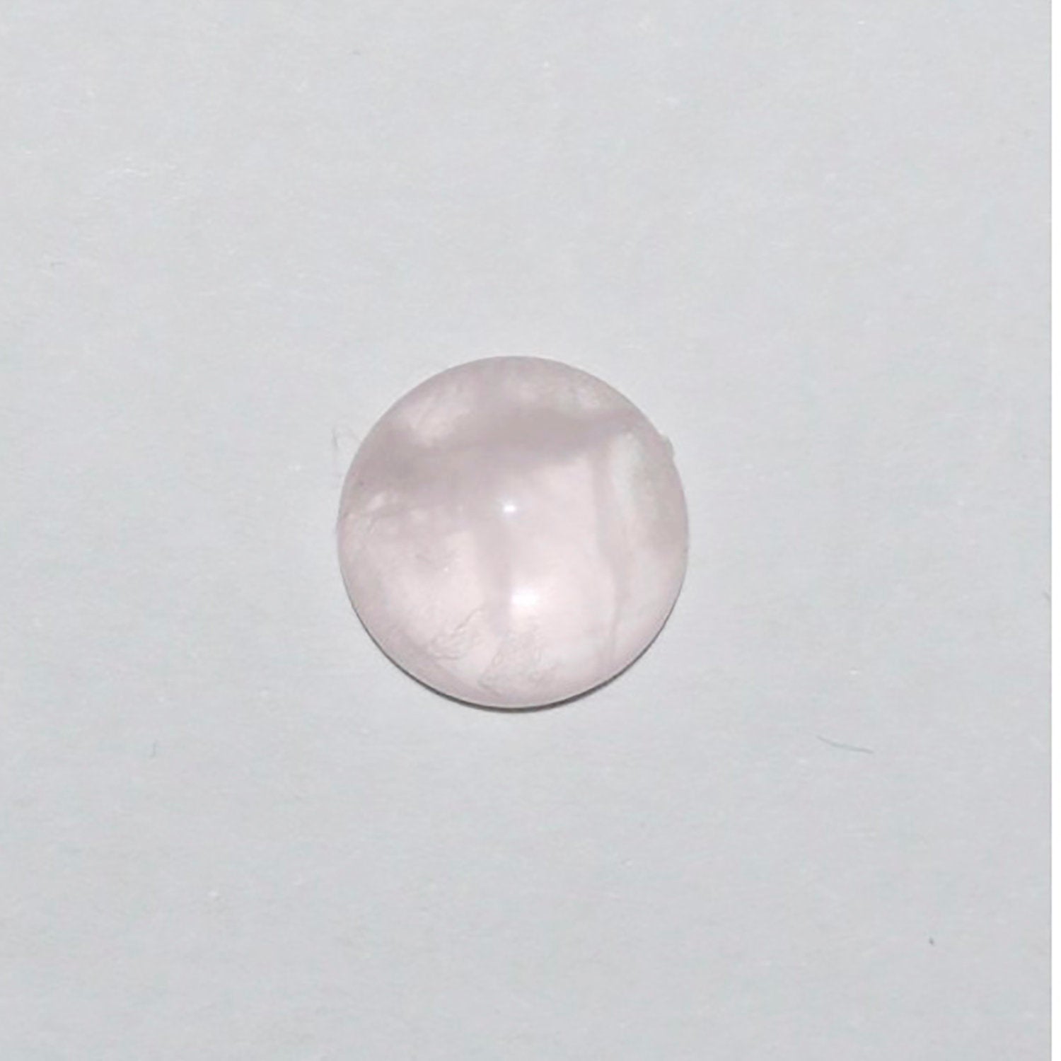 10 Pcs Lot Rose Quartz Round Cabochon 8mm.( 10 Pcs )