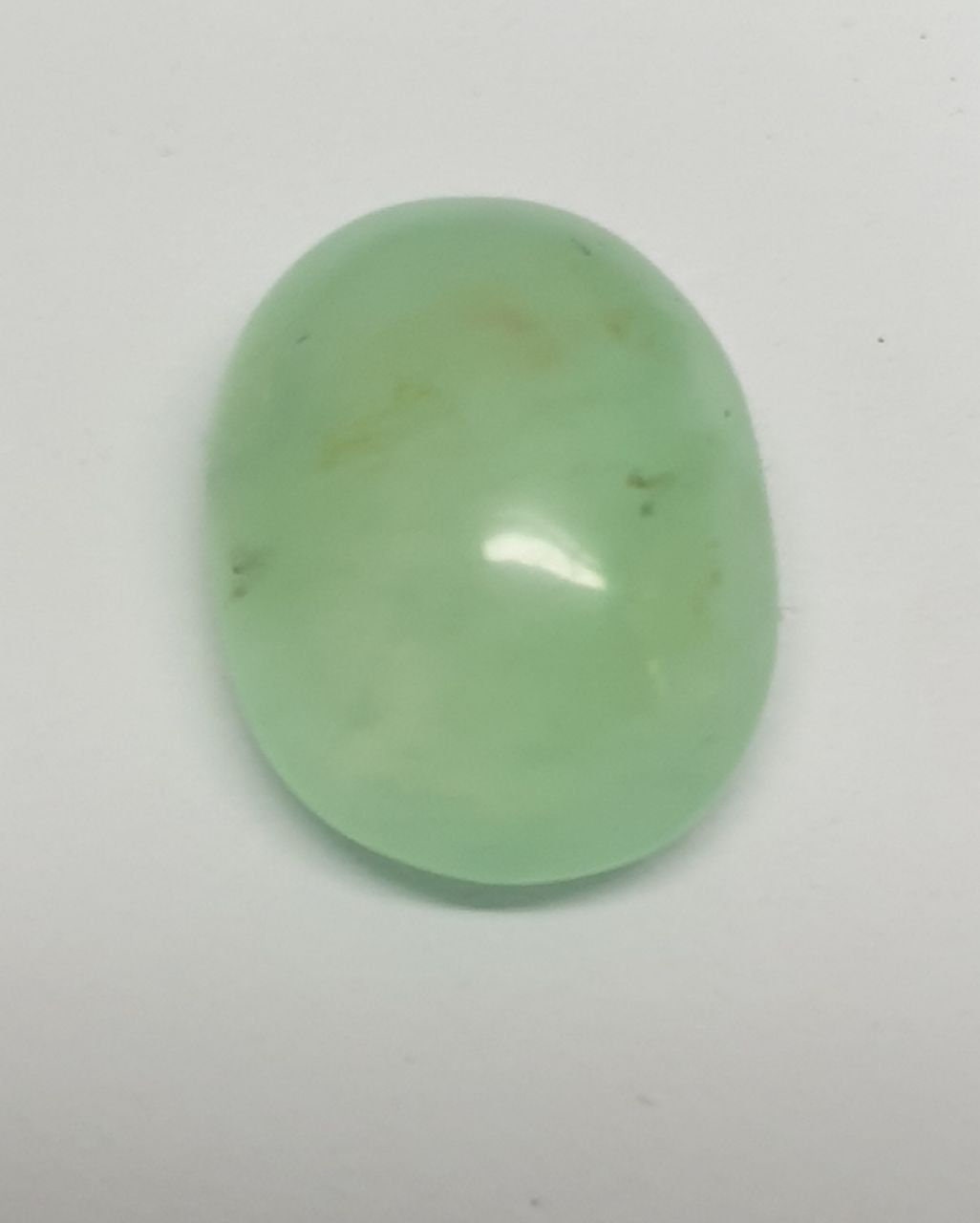 Blue Green Peruvian Opal Cabochon 13.5x10.2x6.7mm. (6.7ct.)-Natural Untreated Gem-Unique color- jewellery Supplies-Inclusion Stones Natural