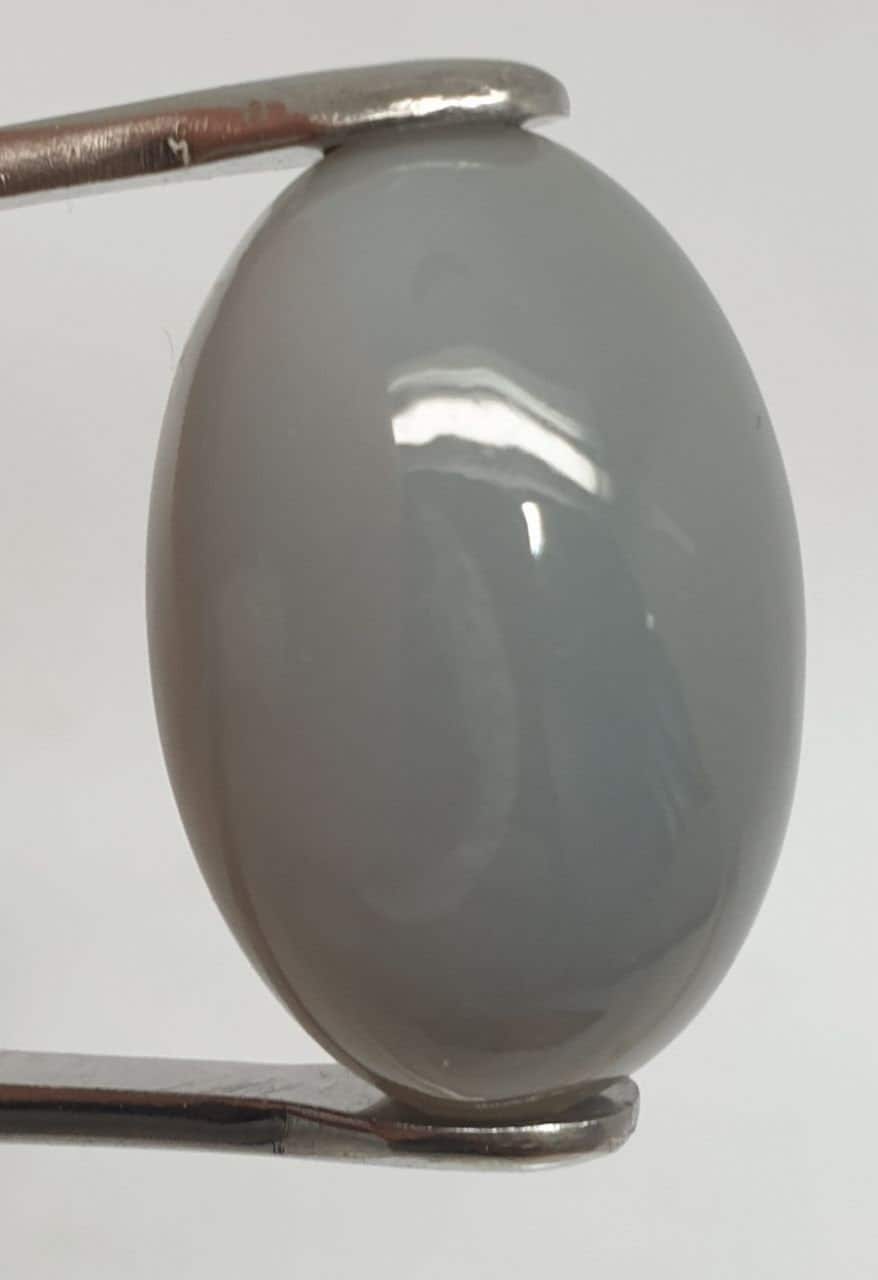 Big Gray Moonstone Oval Cabochon 25x13.3x11.3mm 31.76ct- Jewellery Making Supplier - Wholesale Prices- Fine Stones