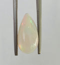 Beautiful Rainbow Opal Drop 17x9x6mm Cabochon. 4,4Cts.