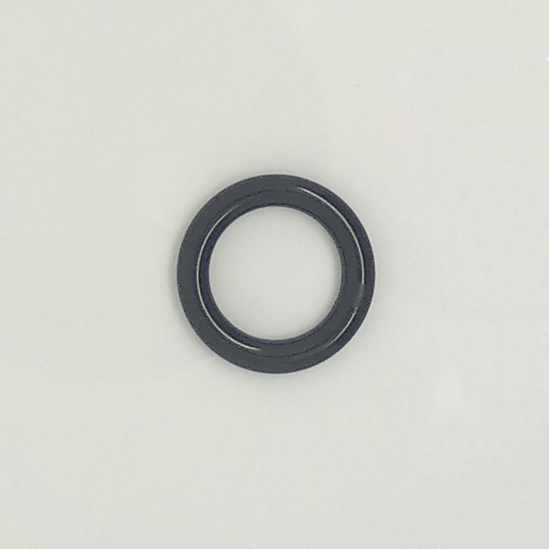 Pendentif circulaire lisse en onyx 18 mm.