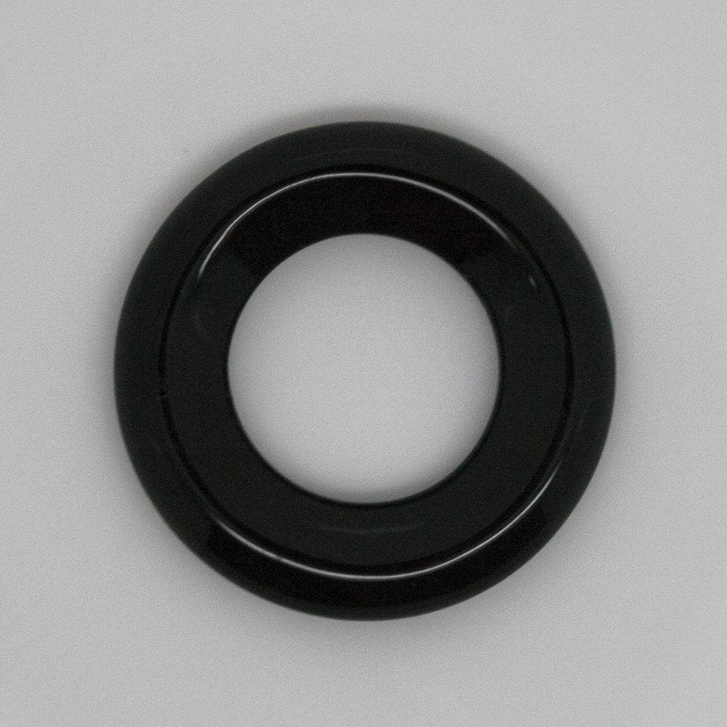 Pendentif circulaire lisse en onyx 30 mm