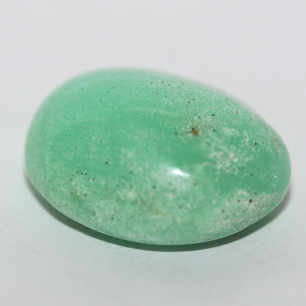 Chrysoprase Oval Cabochon 18x14.5mm.(15.85ct.). - Hard Gems