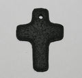 Colgante Cruz de Lava 65x50mm.