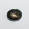Saphir Étoile Noire Cabochon Ovale 17x12,5mm (19,2 ct)