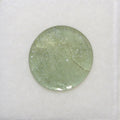 Green Tourmaline Round Flat Cabochon 12mm.(3.35ct.).