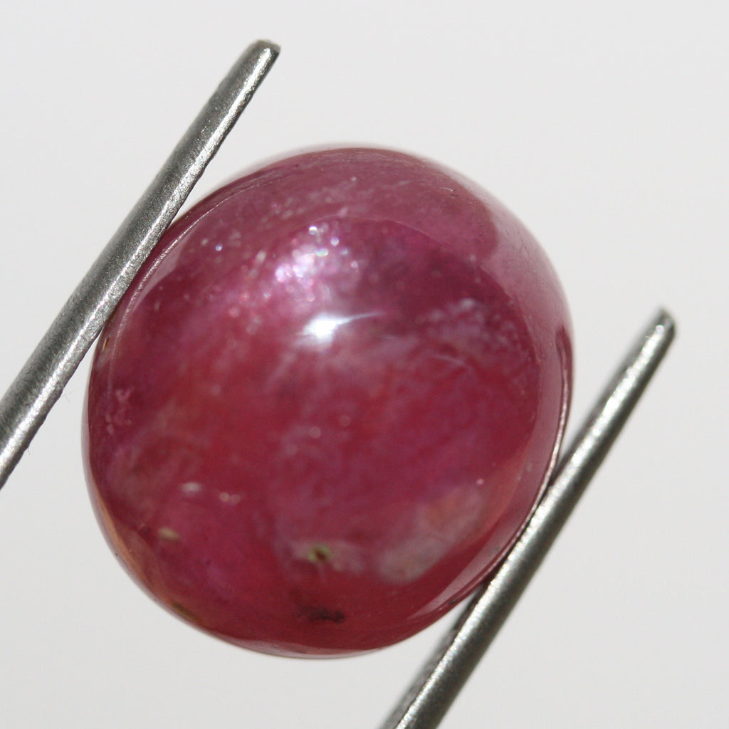 Pink Sapphire Oval Cabochon 14.5x12.8mm.(17.4ct.).