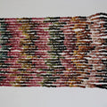 14" St Tourmaline Faceted Rondelle 3x1.5mm -Strand 36cm - Hard Gems