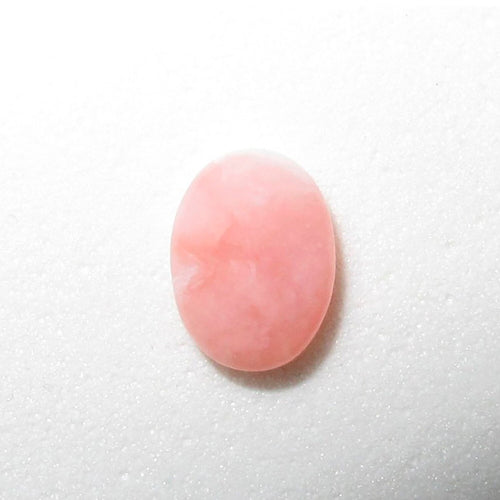 10 Pcs Lot Pink Opal Oval Cabochon 7x5 mm. (10 pcs.) - Hard Gems