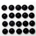 Lote de 20 cabujones redondos de ónix de 6 mm. (20 uds.)