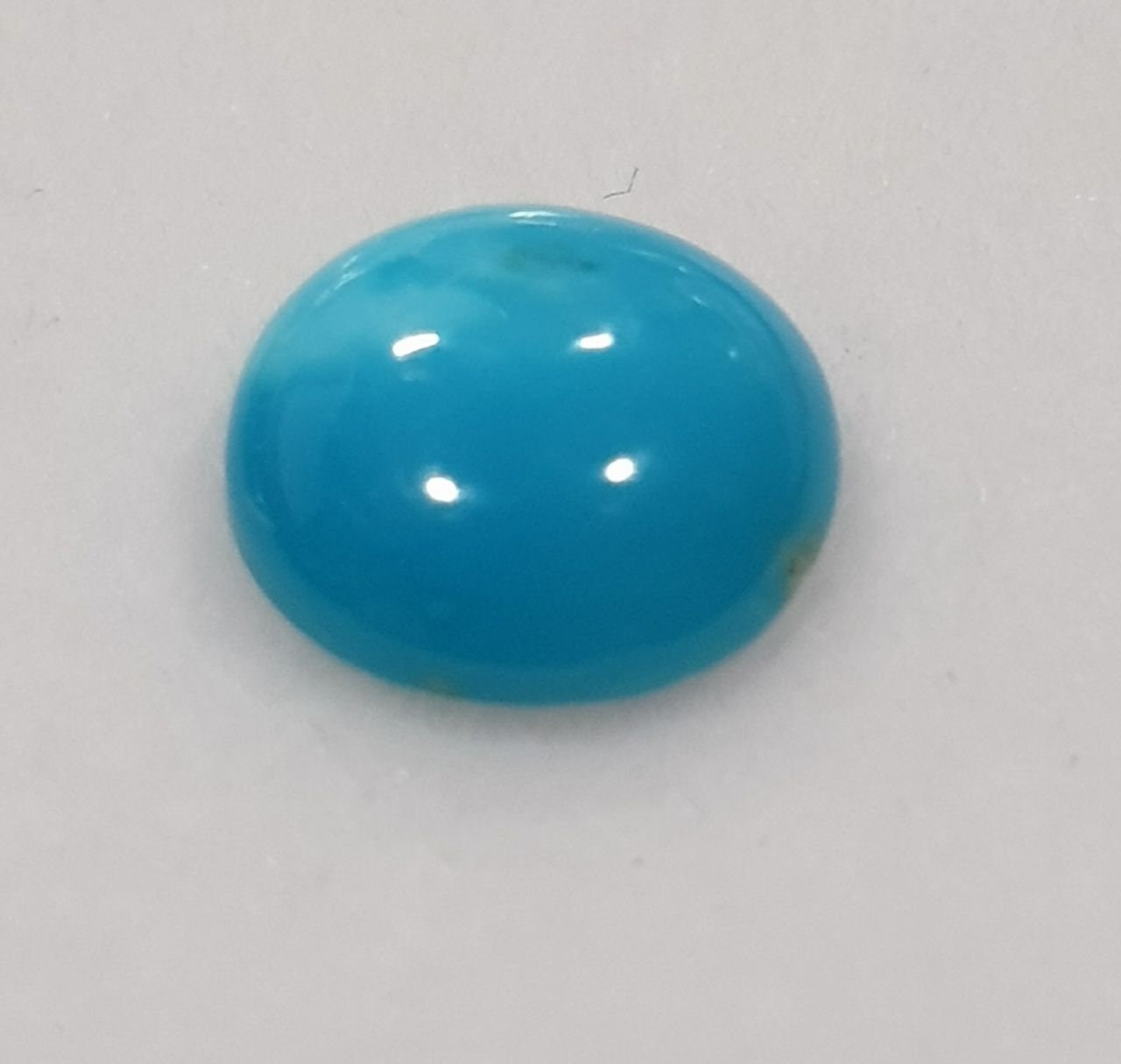 Natural Arizona Turquoise Round Cabochon  7.3mm