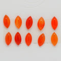 10 Pcs Lot Carnelian Marquise Cabochon 10x5mm (10 pcs)