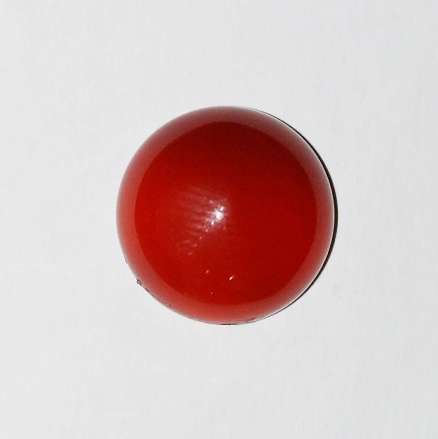 Lote de 8 cabujones redondos de cornalina de 16 mm (8 piezas)