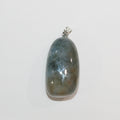 Moss Agate Nugget Pendant 37x20mm.-Approx. - Hard Gems