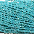 13" St Peruvian Opal Faceted Round Beads 2mm.-Strand 33cm.