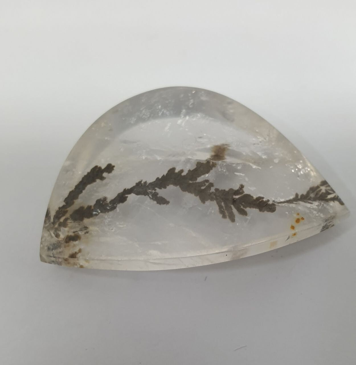 Natural Dendritic Quartz  Cabochon Made By Mother Nature 31.2x20.3.5x7mm 31.33ct- Inclusion Quartz- Healing Power
