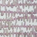 16" St Kuncite Smooth Chips Irregular Beads 14x6 mm.-Aprox.-Hilo 40 cm.