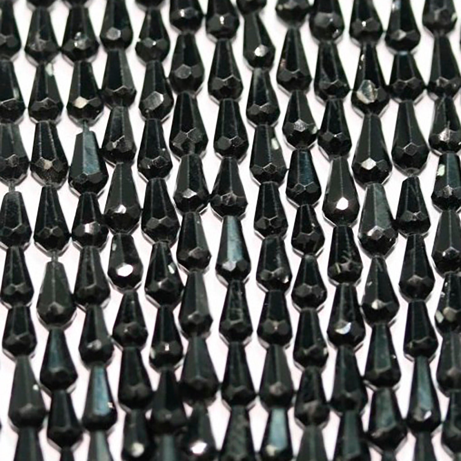 Cuentas de espinela Santa facetadas de 40 cm (4 x 2 mm) - Hilo de 40 cm