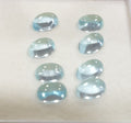 Sky Blue Topaz Lot Oval Cabochon 6x4mm (8pcs) Natural Gemstones