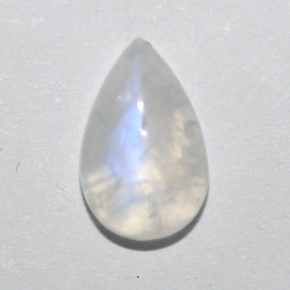 10Pcs Lot Moonstone Drop Cabochon 8x5 mm. (10 pcs.).