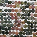 Perles rondes lisses en tourmaline St de 14 pouces, 6 mm - Fil de 36 cm.