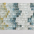 13" St Multi Beryl Faceted Rondelle Beads 5x3mm.-Strand 34cm.