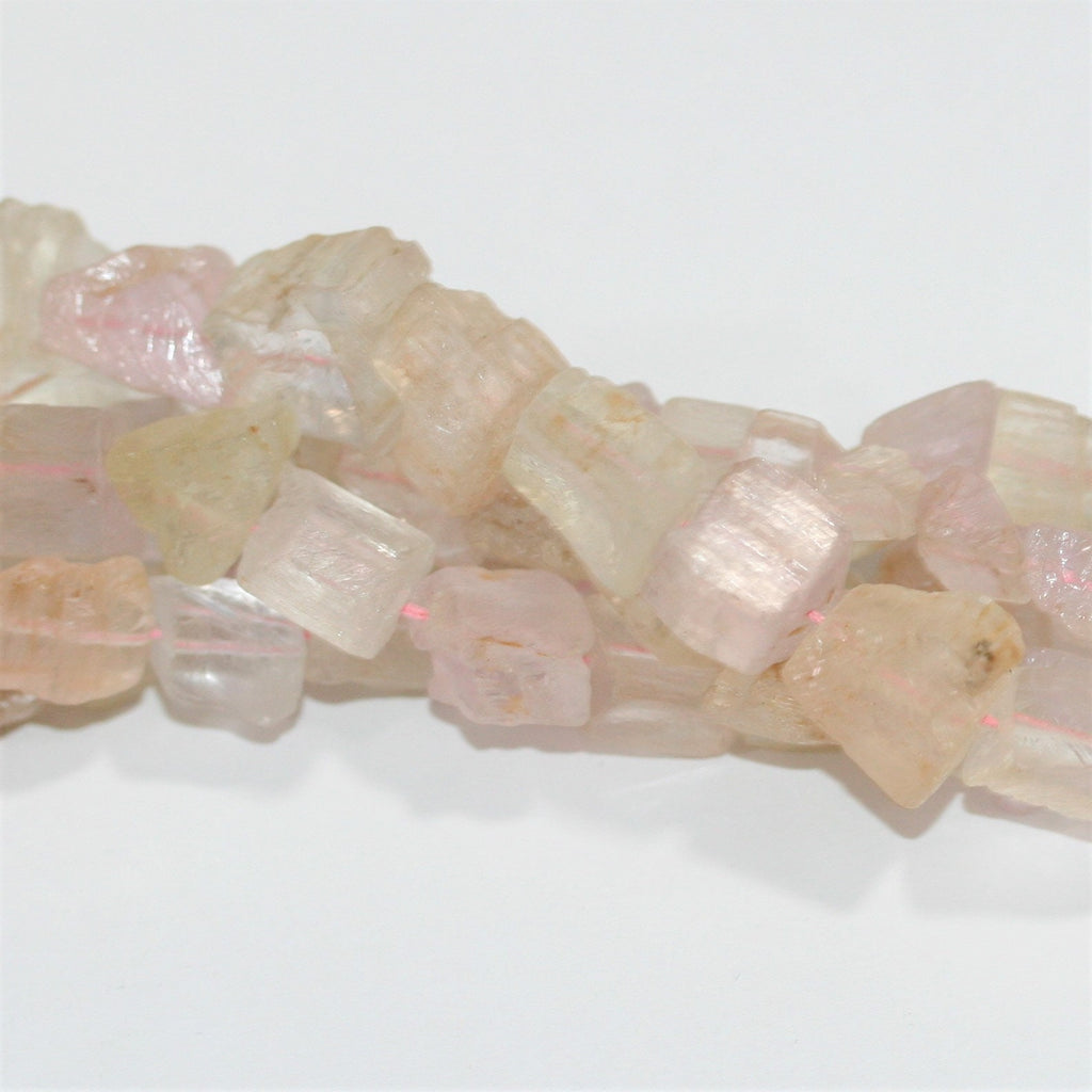 10" St Kunzite Unpolish Nugget Beads 10mm.Approx.-Strand 26cm.