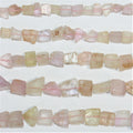 10" St Kunzite Unpolish Nugget Beads 10mm.Approx.-Strand 26cm.