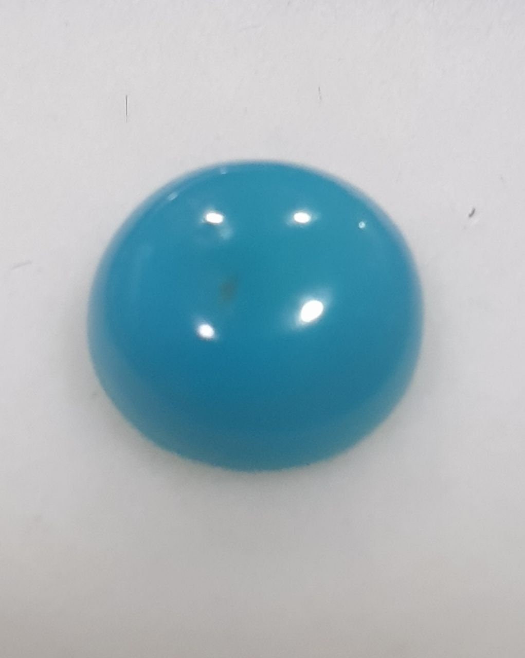 Natural Arizona Turquoise Round Cabochon  7.3mm