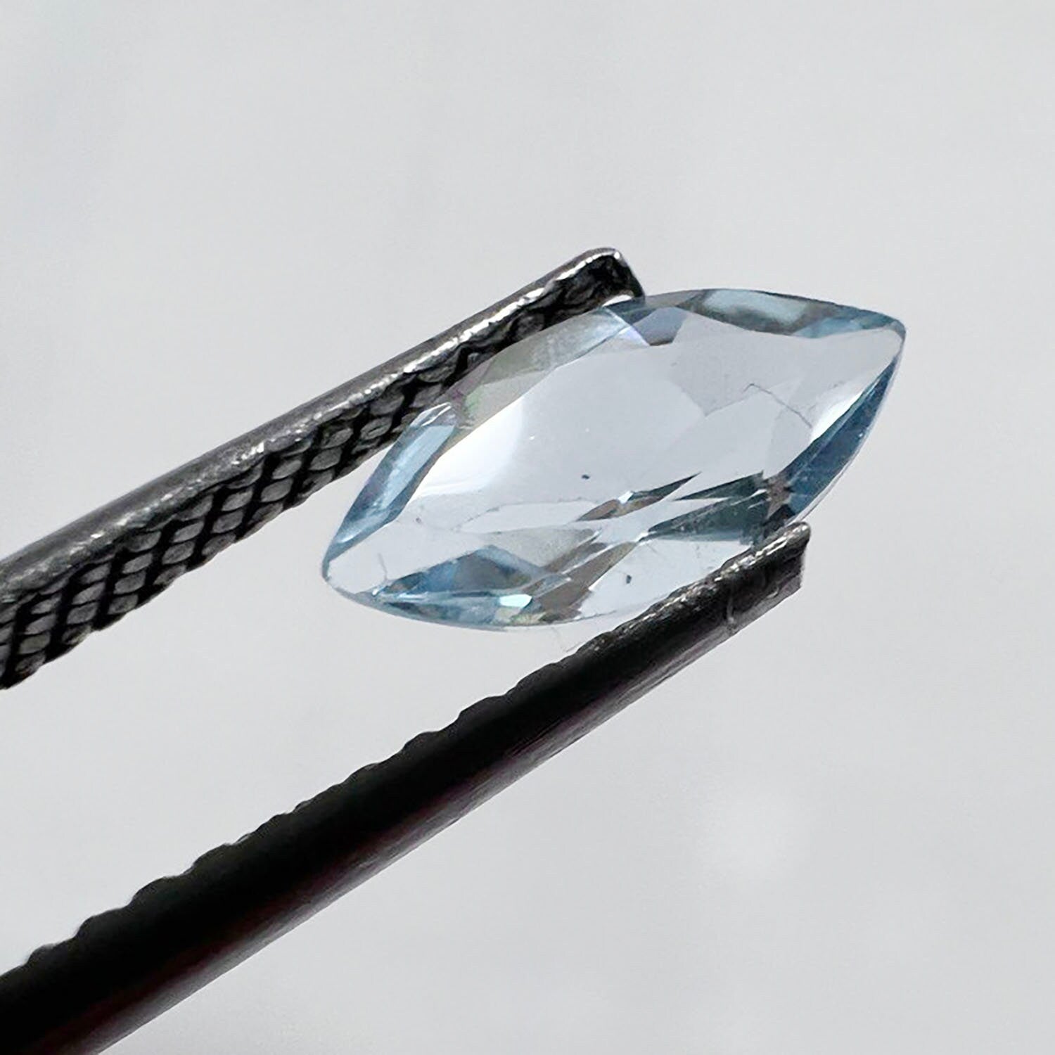 6Pcs Lot Blue Sky Topaz Faceted Marquise 10x5mm. (6 Pcs.). - Hard Gems