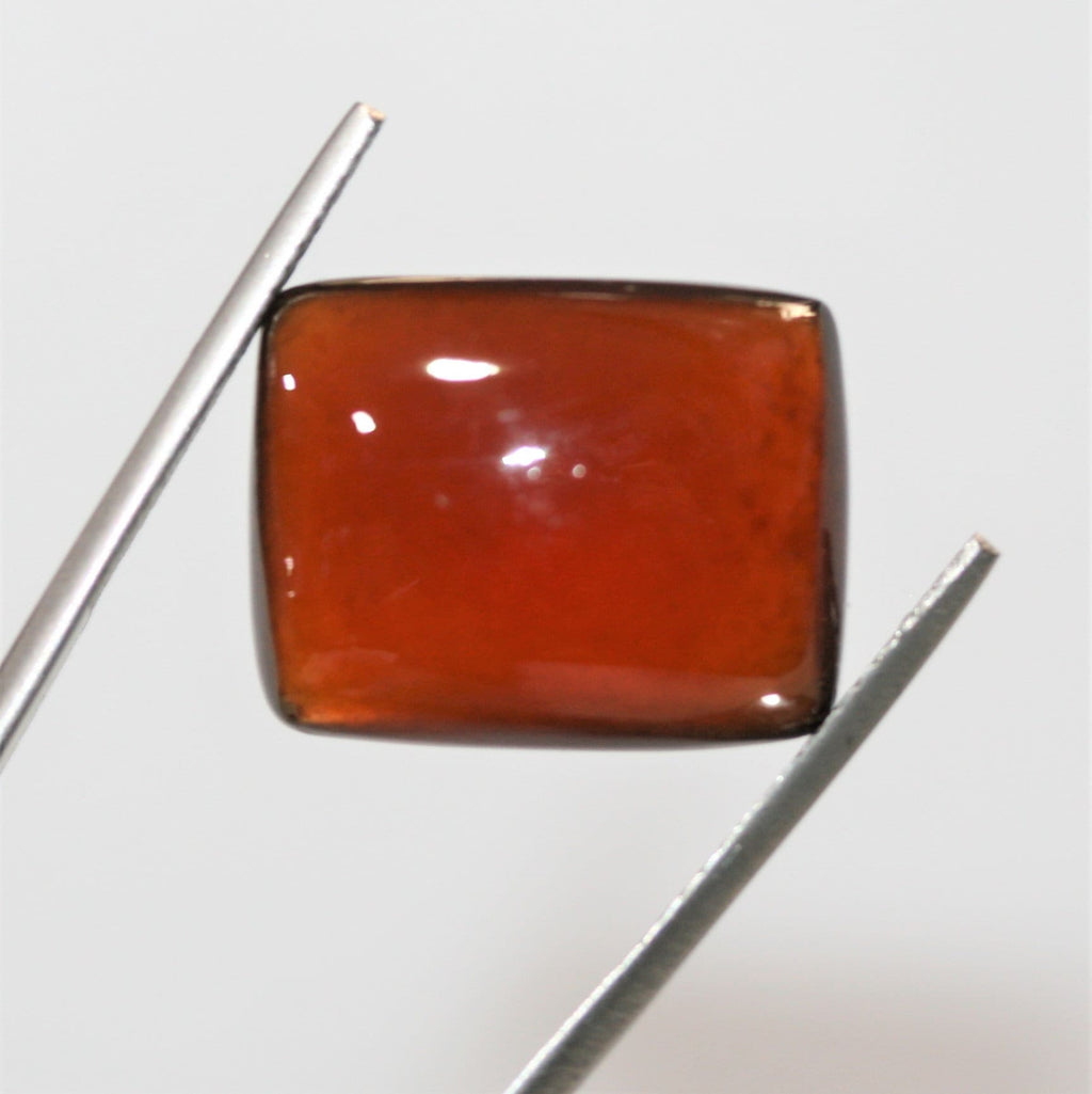 Smooth Rectangular Hesonite Garnet Cabochon 20x16mm. (28.2ct.)