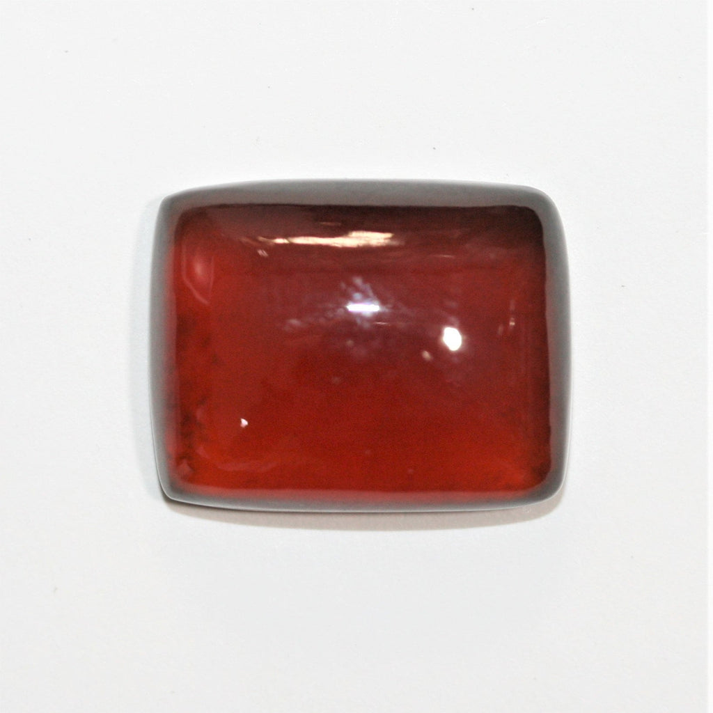 Smooth Rectangular Hesonite Garnet Cabochon 20x16mm. (28.2ct.)